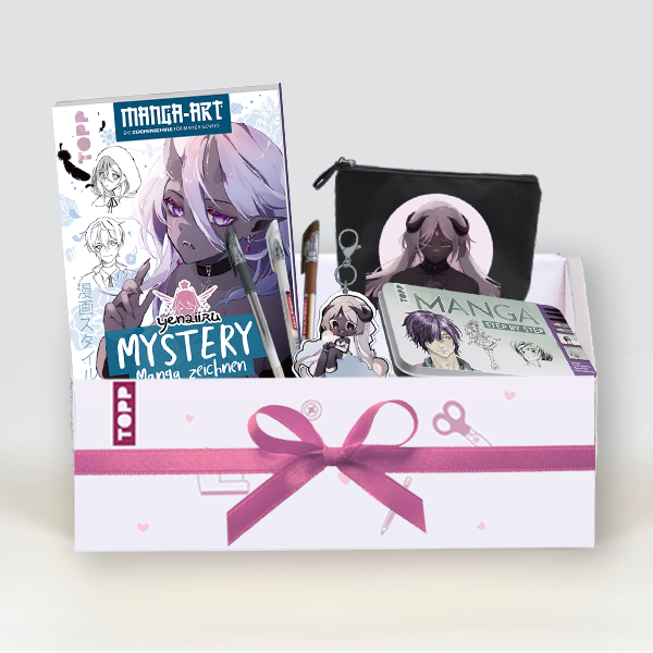 Geschenkset Mystery Manga zeichnen