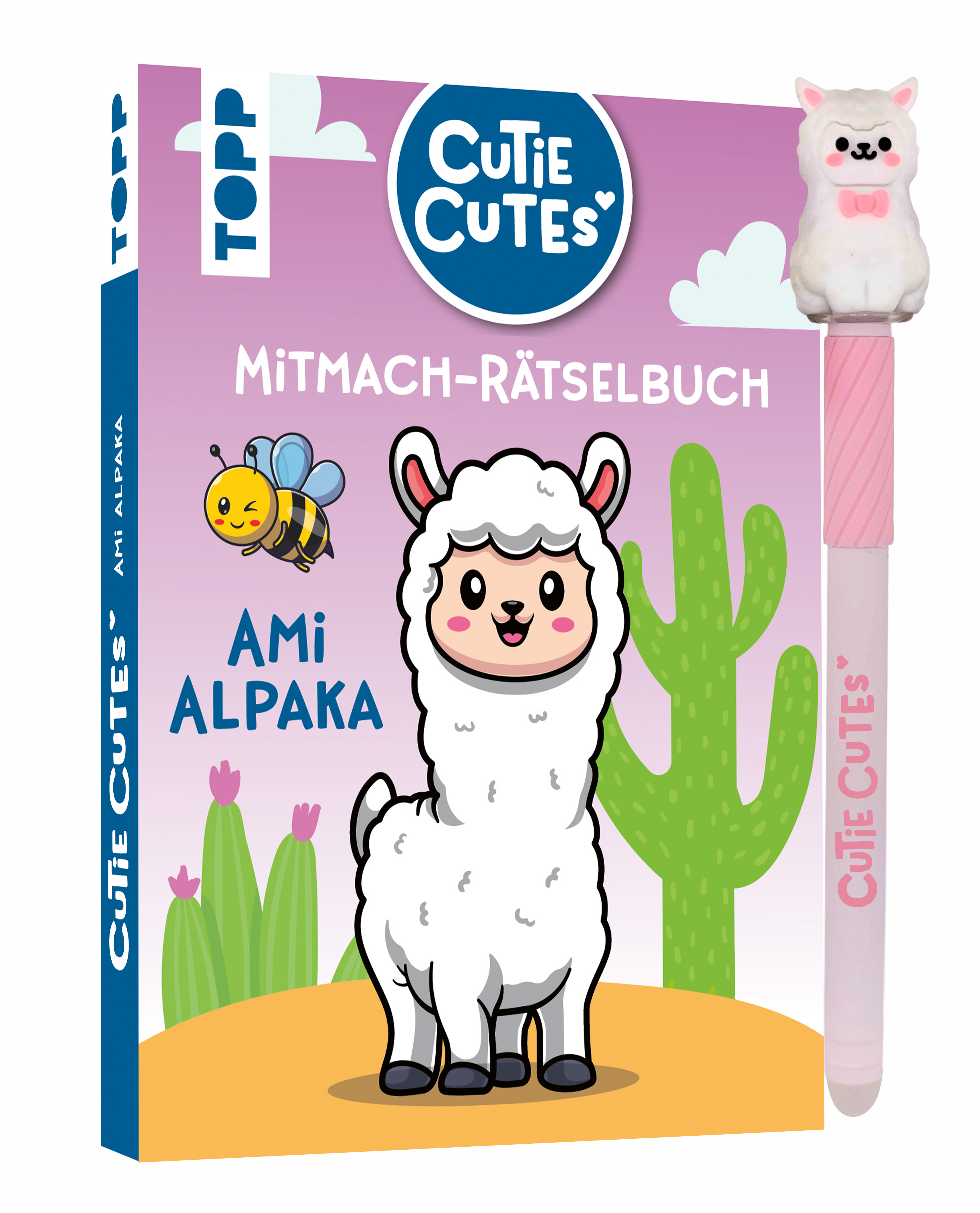 Cutie Cutes - Mitmach-Rätselbuch. Ami Alpaka