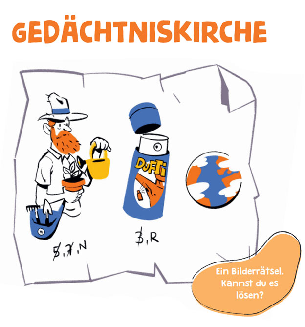 Rätsel - Gedächtniskirche 
