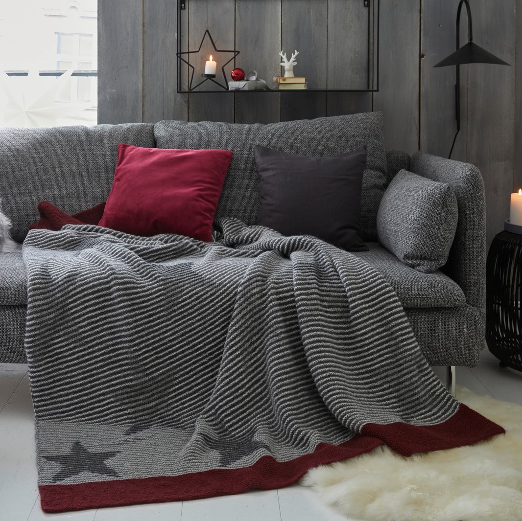 Gemeinsame Strickzeit - Plaid stricken - Anleitungen von Tanja Steinbach und Kerstin Balke