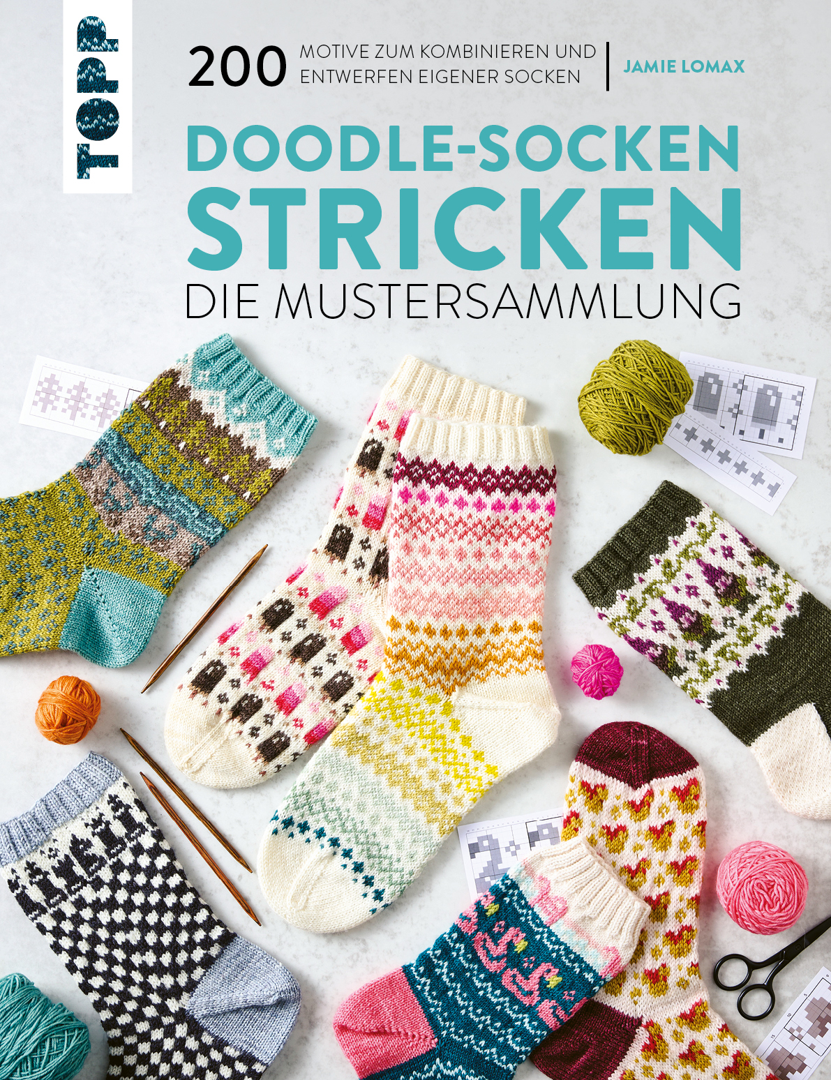 Doodle-Socken stricken - Die Mustersammlung