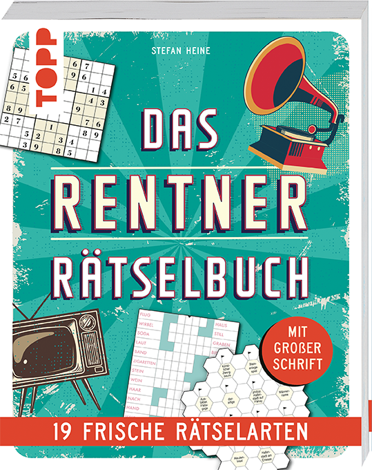 Rentner-Rätselbuch »Old but Gold« 