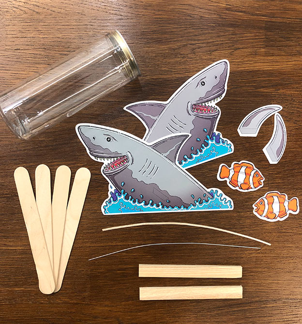 Material von Bastelset Made by Papa