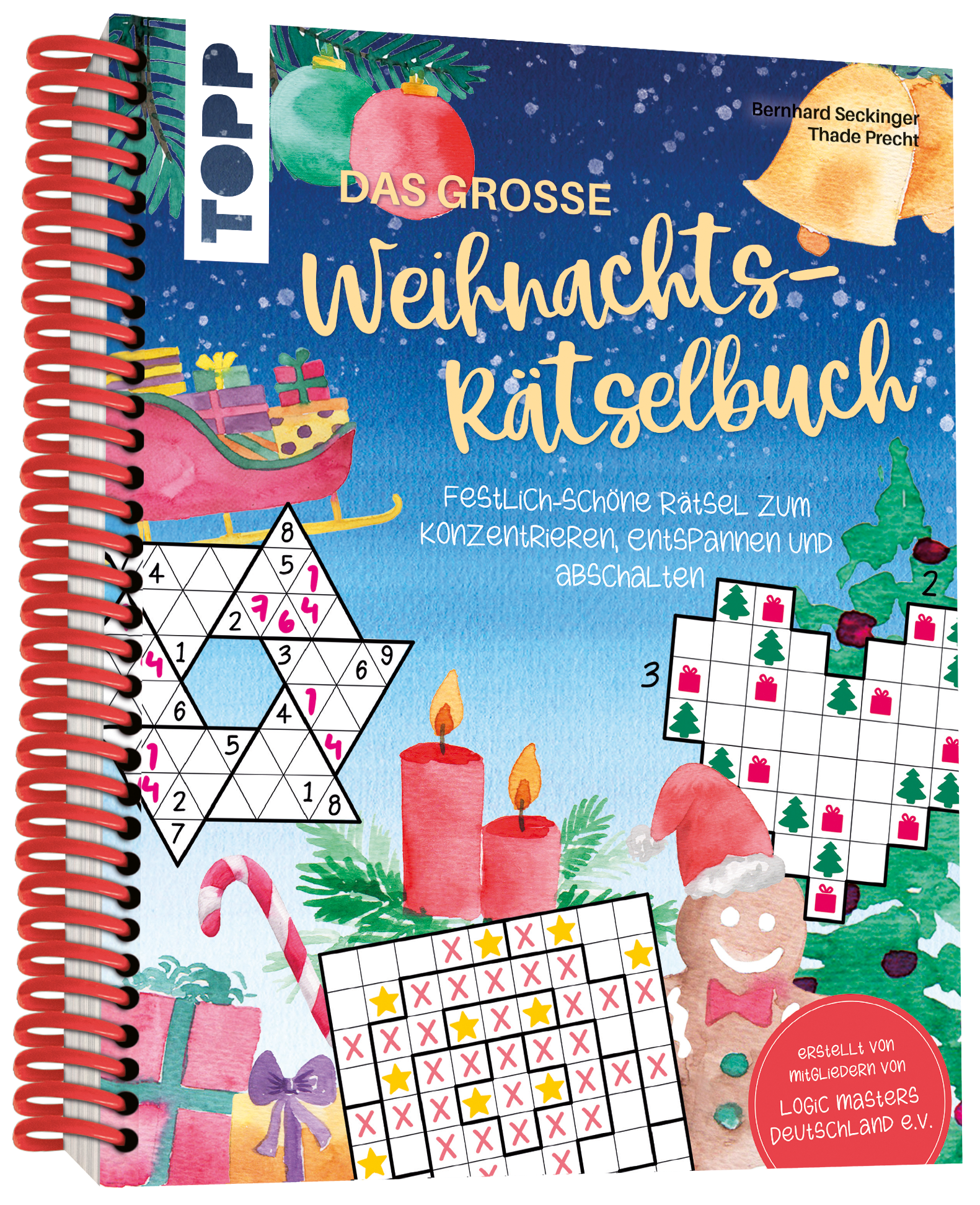 Das große Weihnachts-Rätselbuch