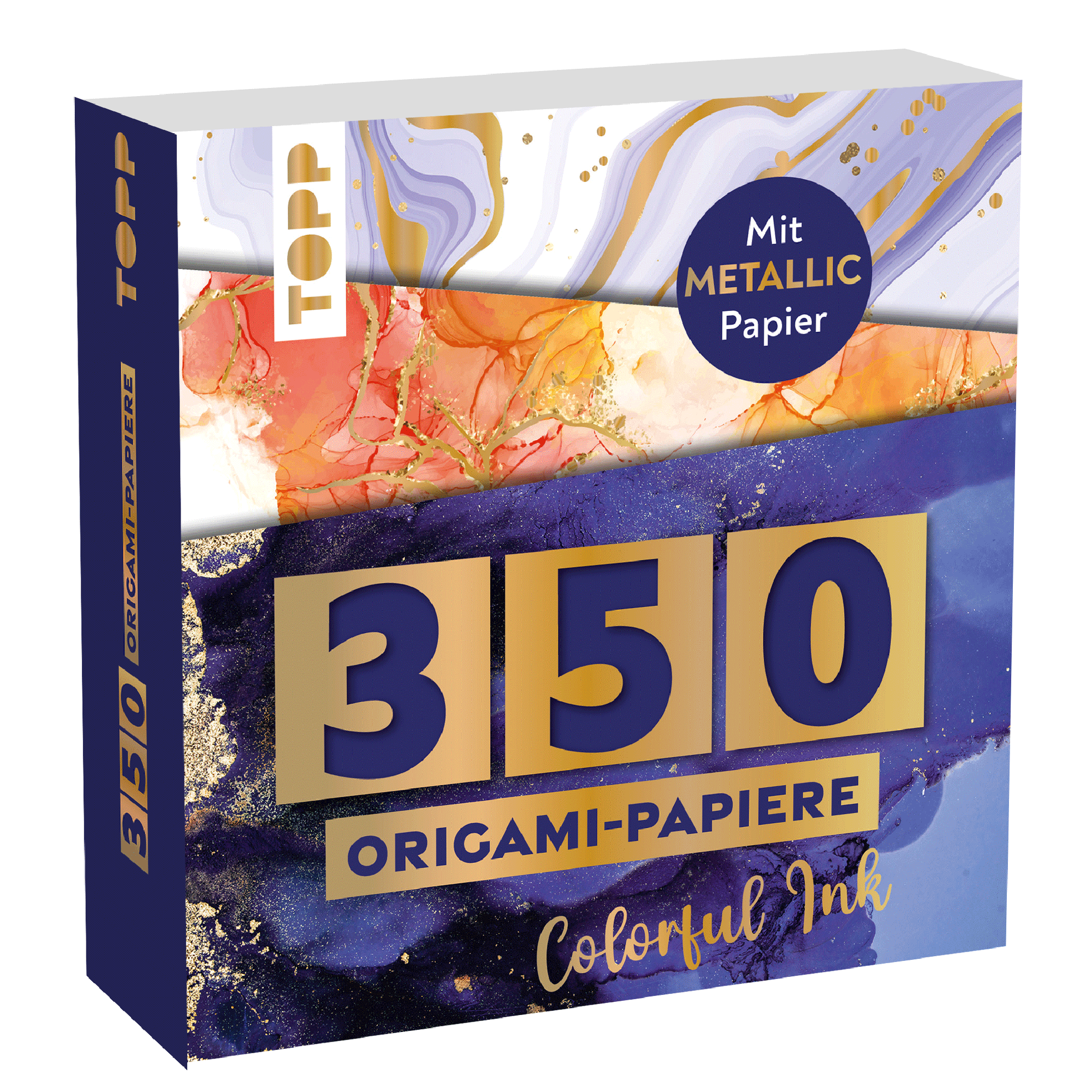 350 Origami Block Colorful Ink