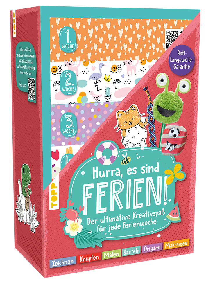 Hurra, es sind Ferien! Der ultimative Kreativspaß für jede Ferienwoche