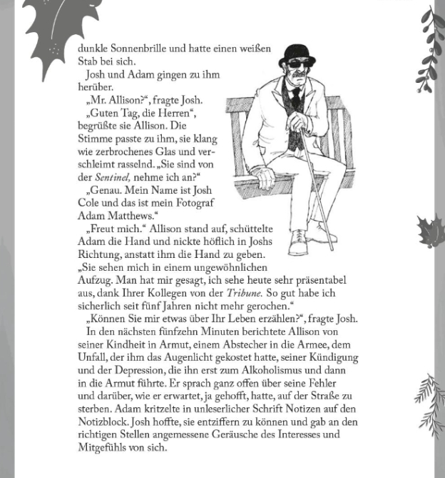 Adventskalender Krimi Inhalt einer Geschichte mit Bild