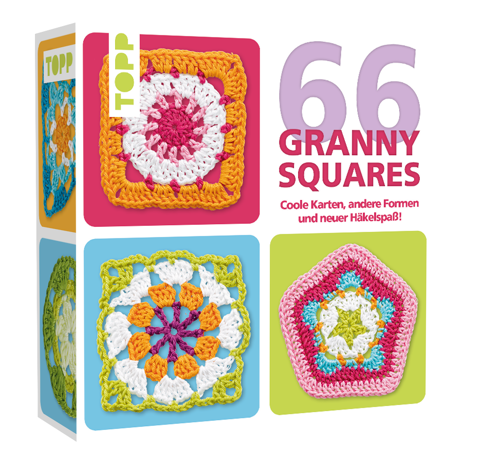 66 Granny Squares Karten-Set