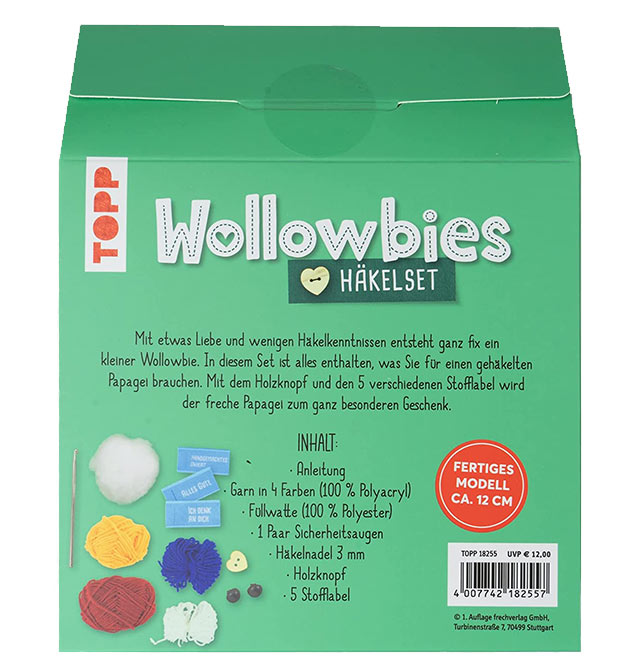 Wollowbies Haekelset Rueckseite
