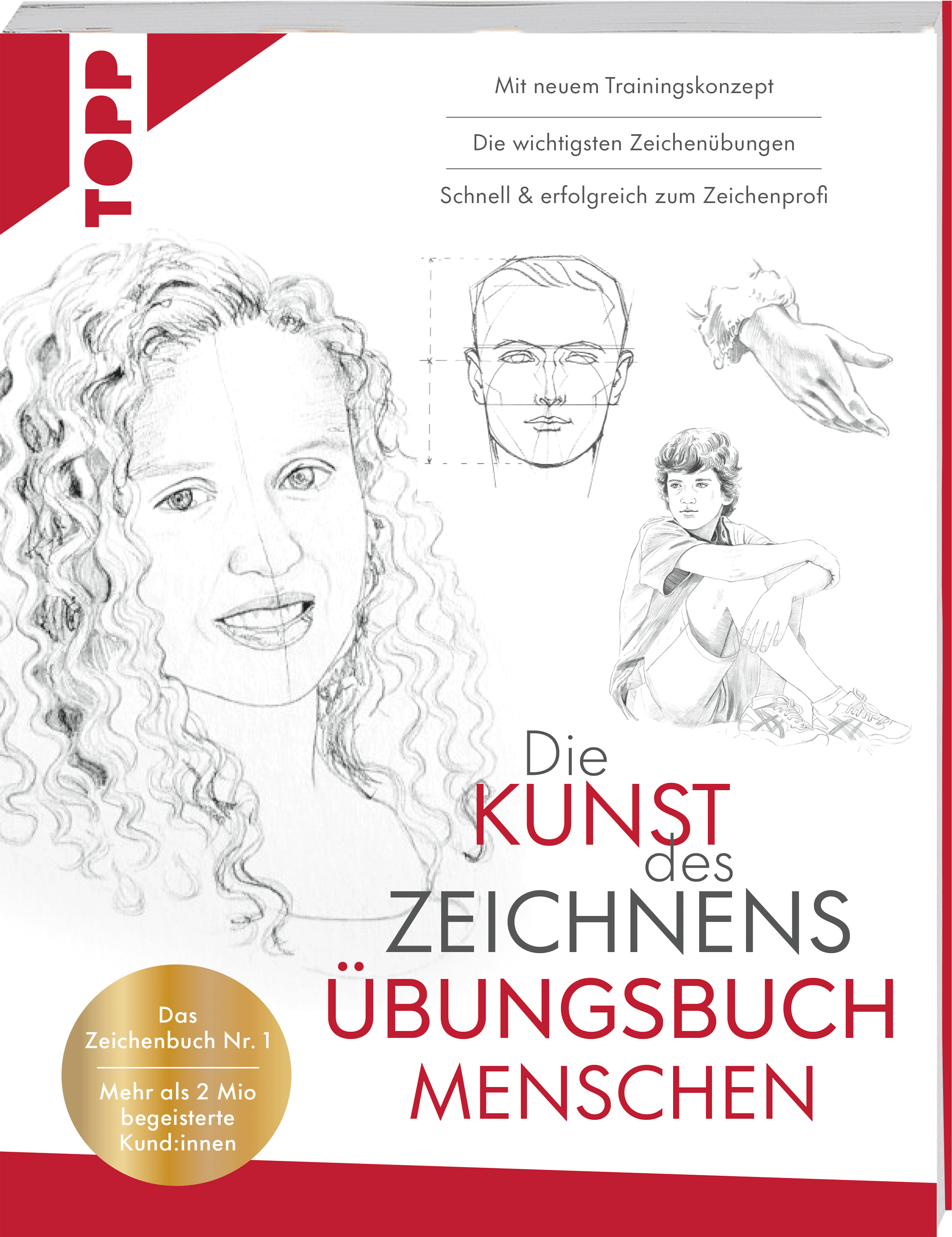 Die Kunst des Zeichnens Übungsbuch - Menschen. Mit neuem Trainingskonzept