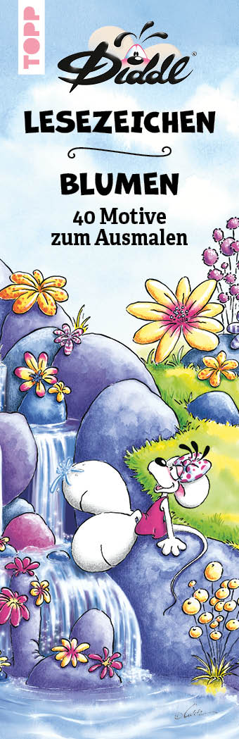 DIDDL Lesezeichen – Blumen