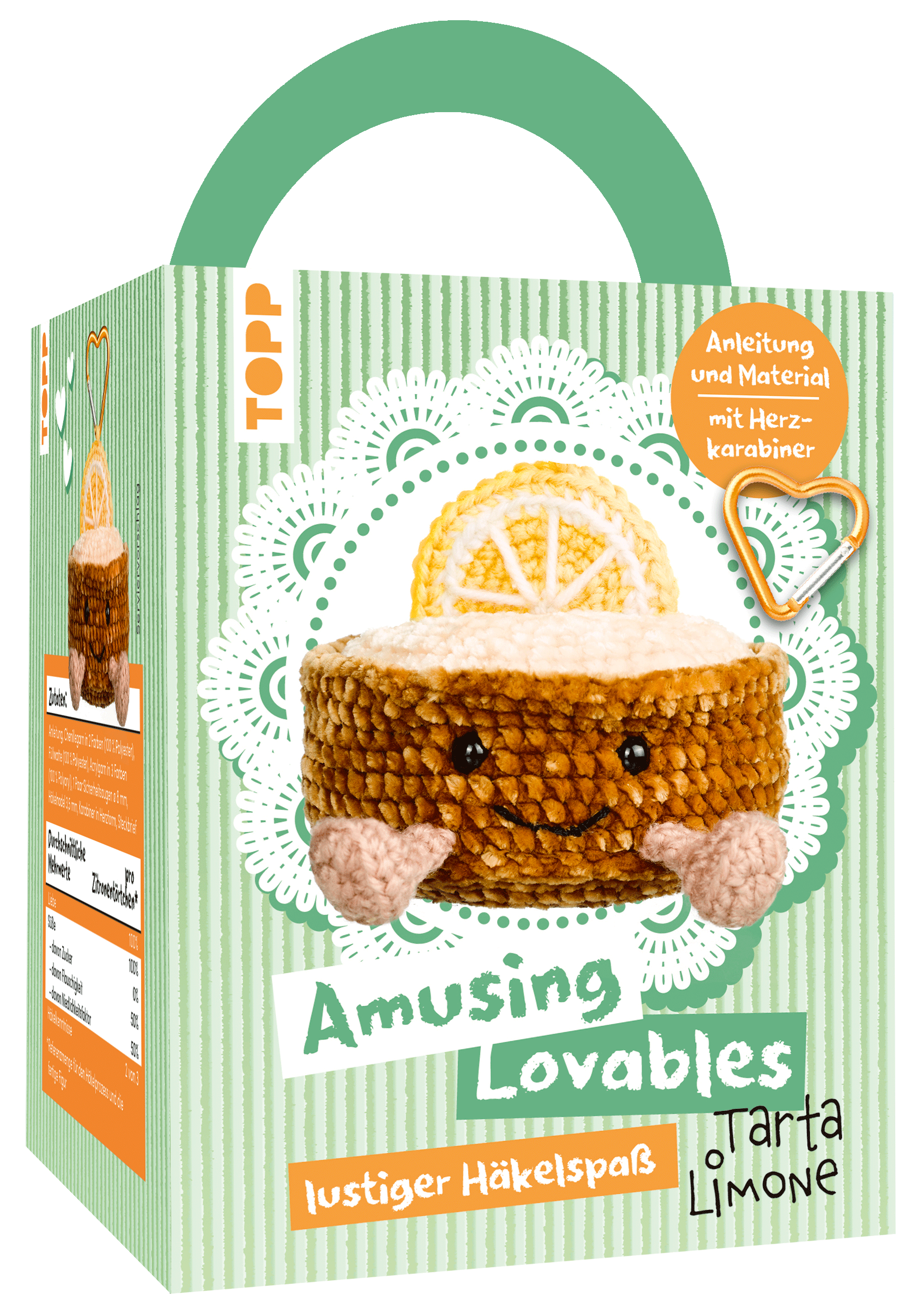 Amusing Lovables Häkelset Tarta Limone