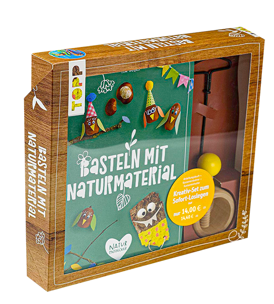 Kreativ-Set Basteln mit Naturmaterial