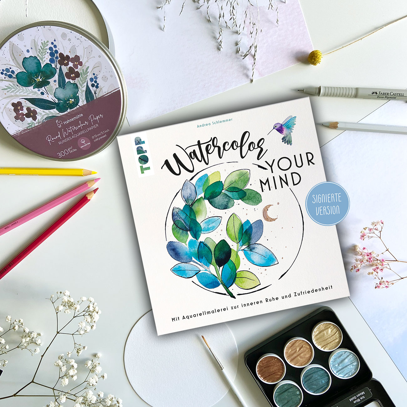 Geschenkset Watercolor mit Schlemmer.Art 