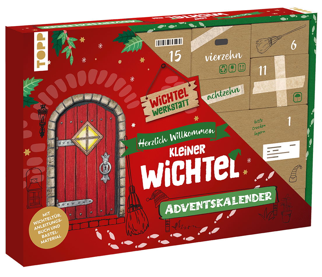 Herzlich Willkommen, kleiner Wichtel - Adventskalender
