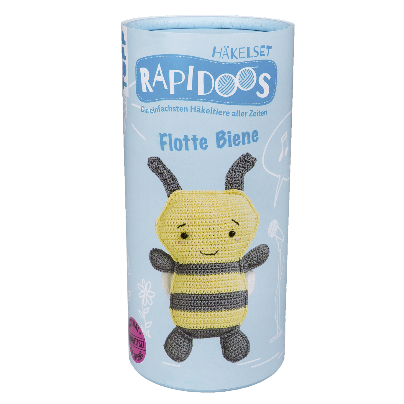 Rapidoos Häkelset Flotte Biene