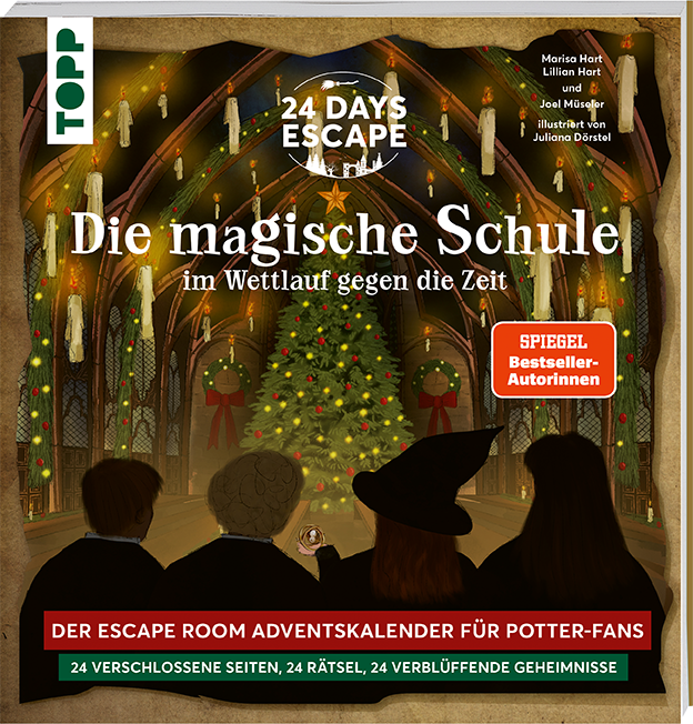 TOPP 24 DAYS ESCAPE für Potter-Fans: Der verschwundene Schulmeister