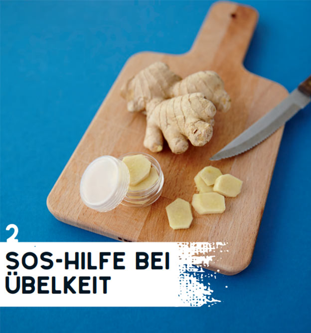Schwangerschaft Tipp: Ingwer als SOS-Hilfe bei Übelkeit