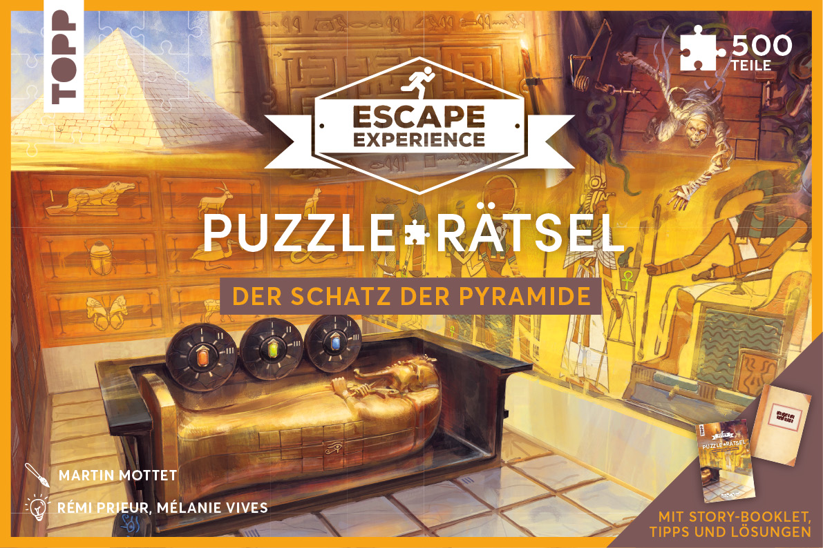 Escape Experience – Puzzle-Rätsel – Der Schatz der Pyramide