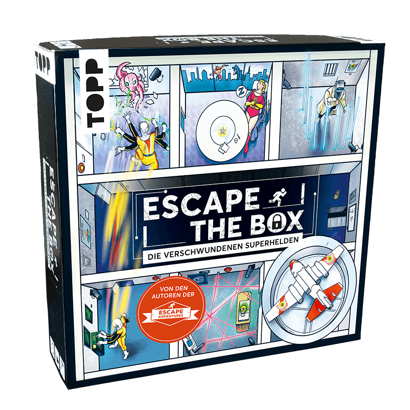 Escape The Box – Die verschwundenen Superhelden
