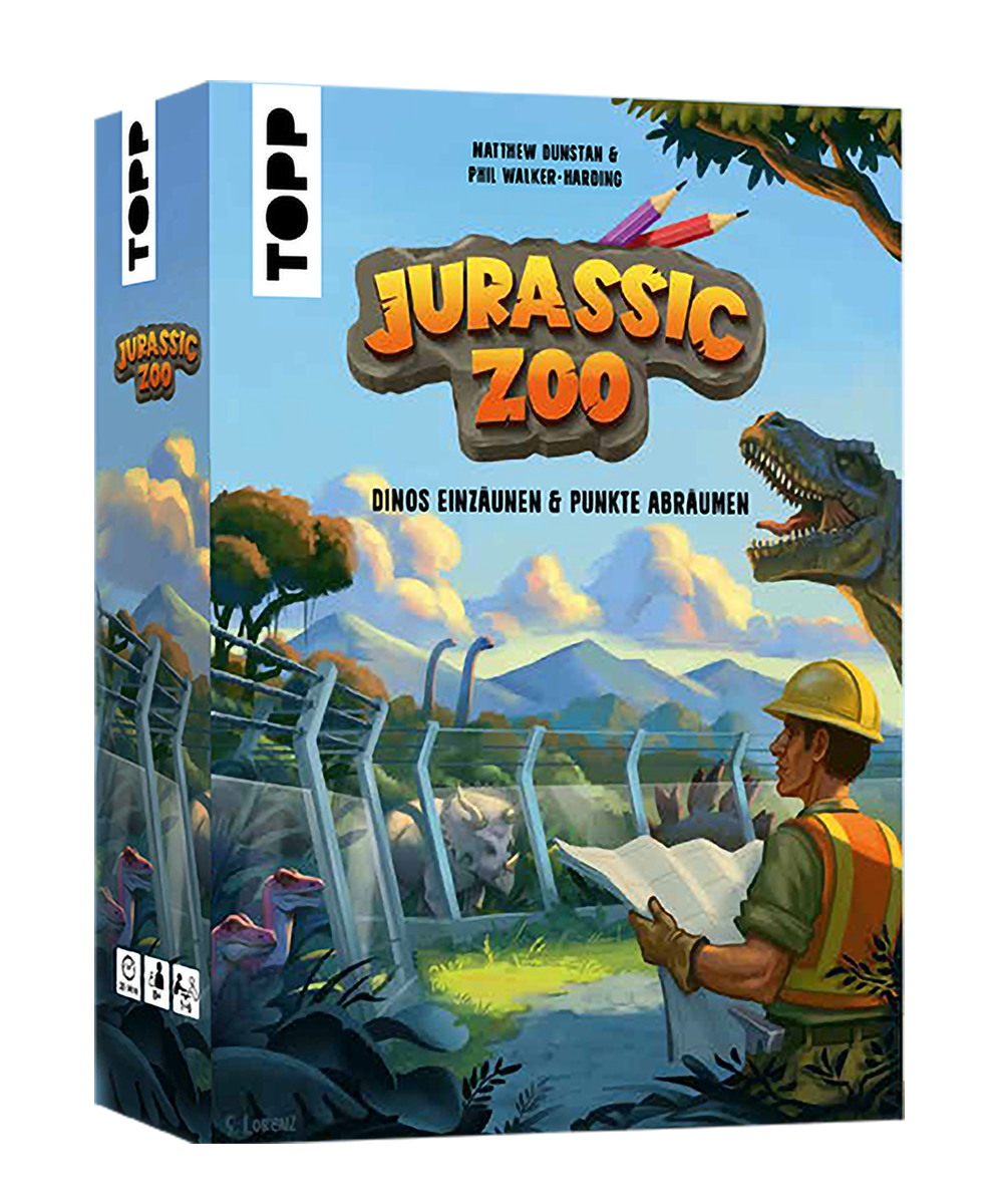 Jurassic Zoo – Dinos einzäunen & Punkte abräumen