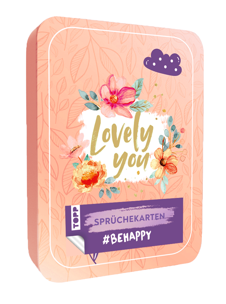 Lovely You - Sprüchekarten #BeHappy 