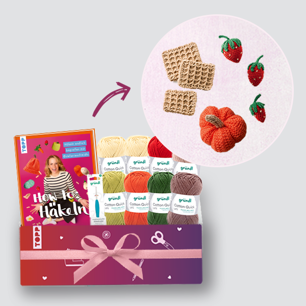 Geschenkset Häkeln lernen mit Stefanie Schmidts
