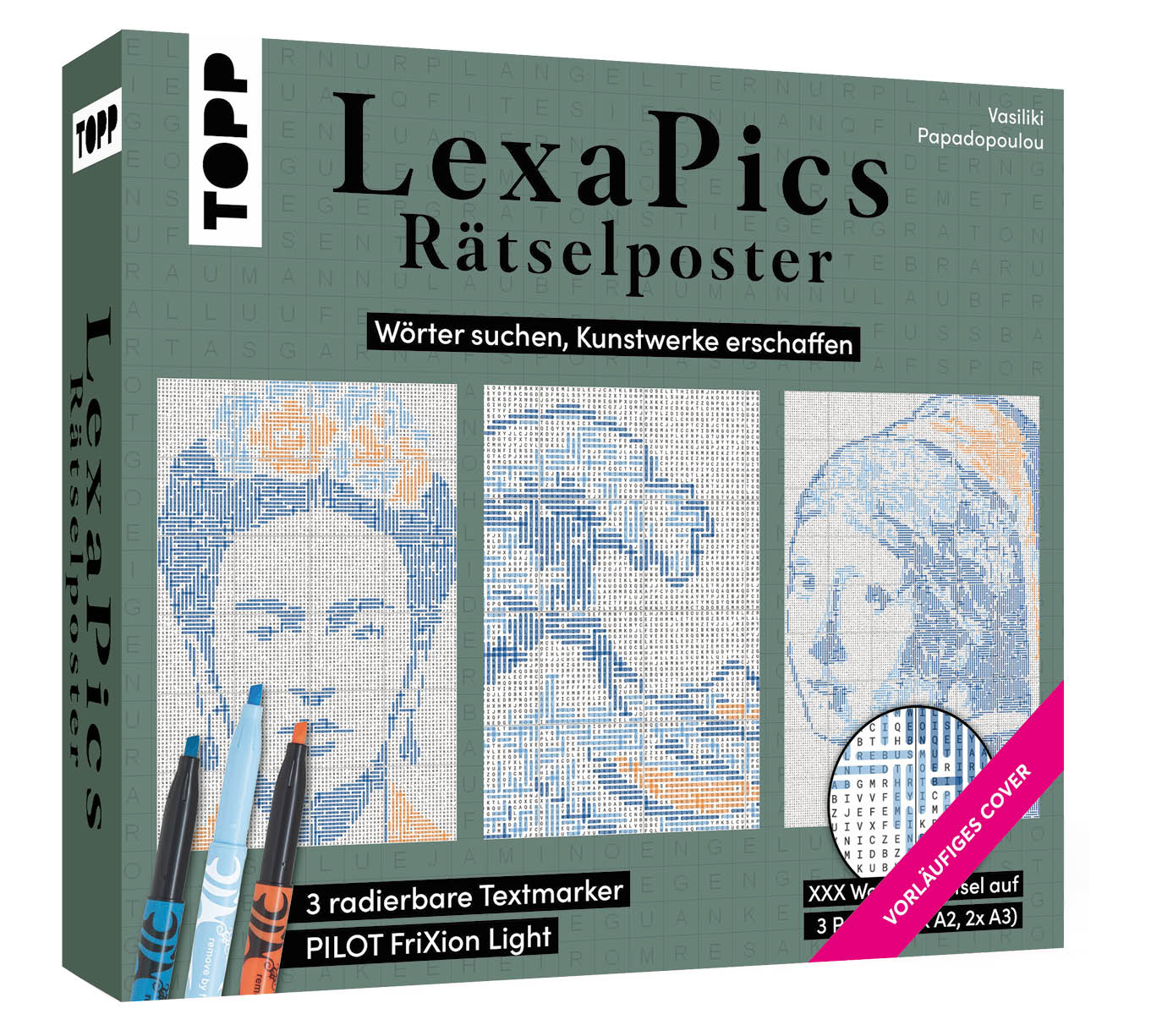 Rätsel-Set LexaPics – Wörter suchen, Kunstwerke erschaffen
