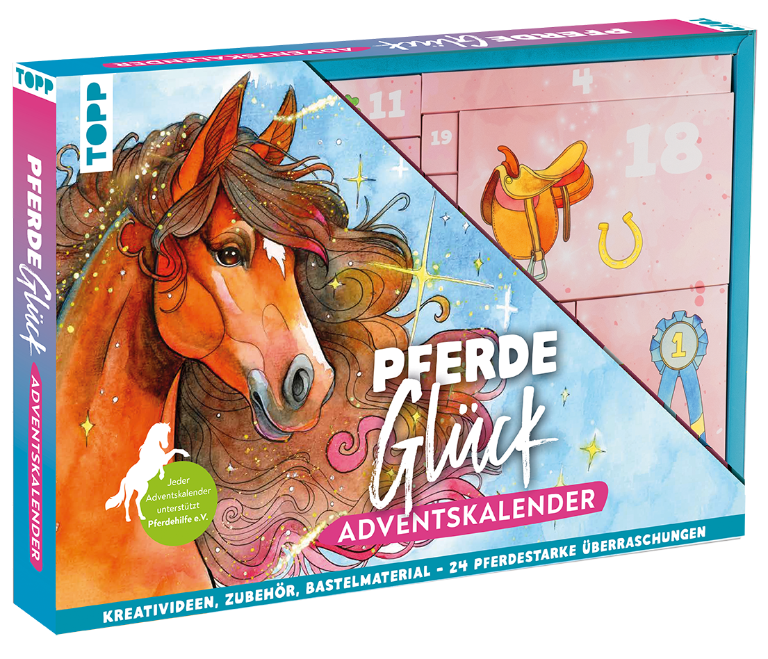 Pferdeglück - Der kreative Adventskalender. 24 Überraschungen für Pferde-Fans
