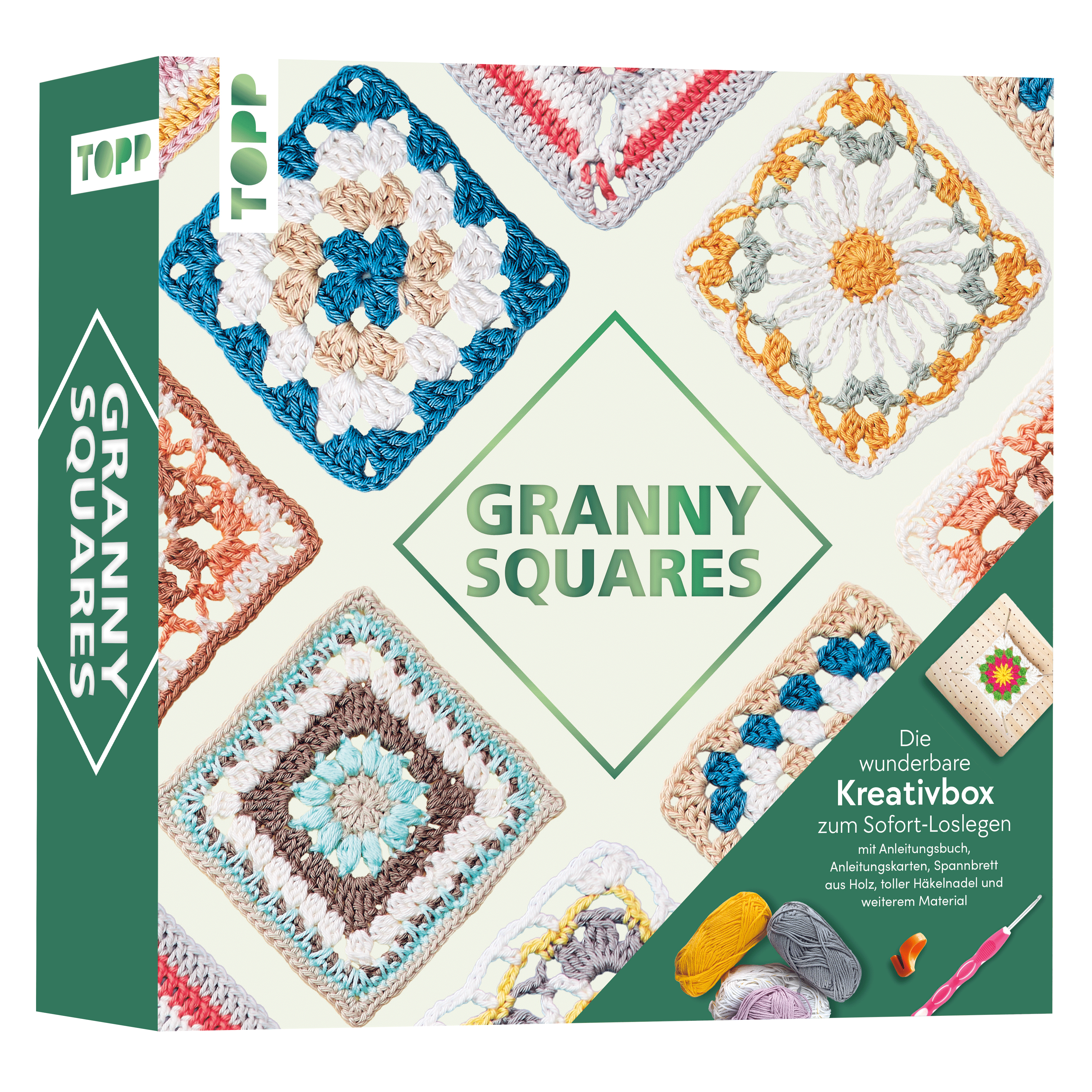 Die wunderbare Kreativbox Granny Squares