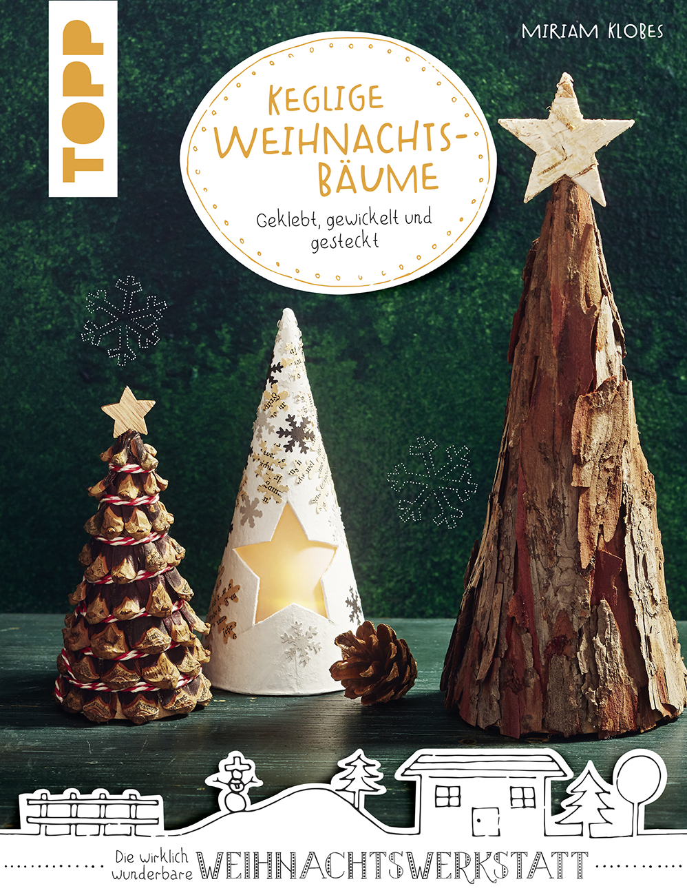 Keglige Weihnachtsbäume