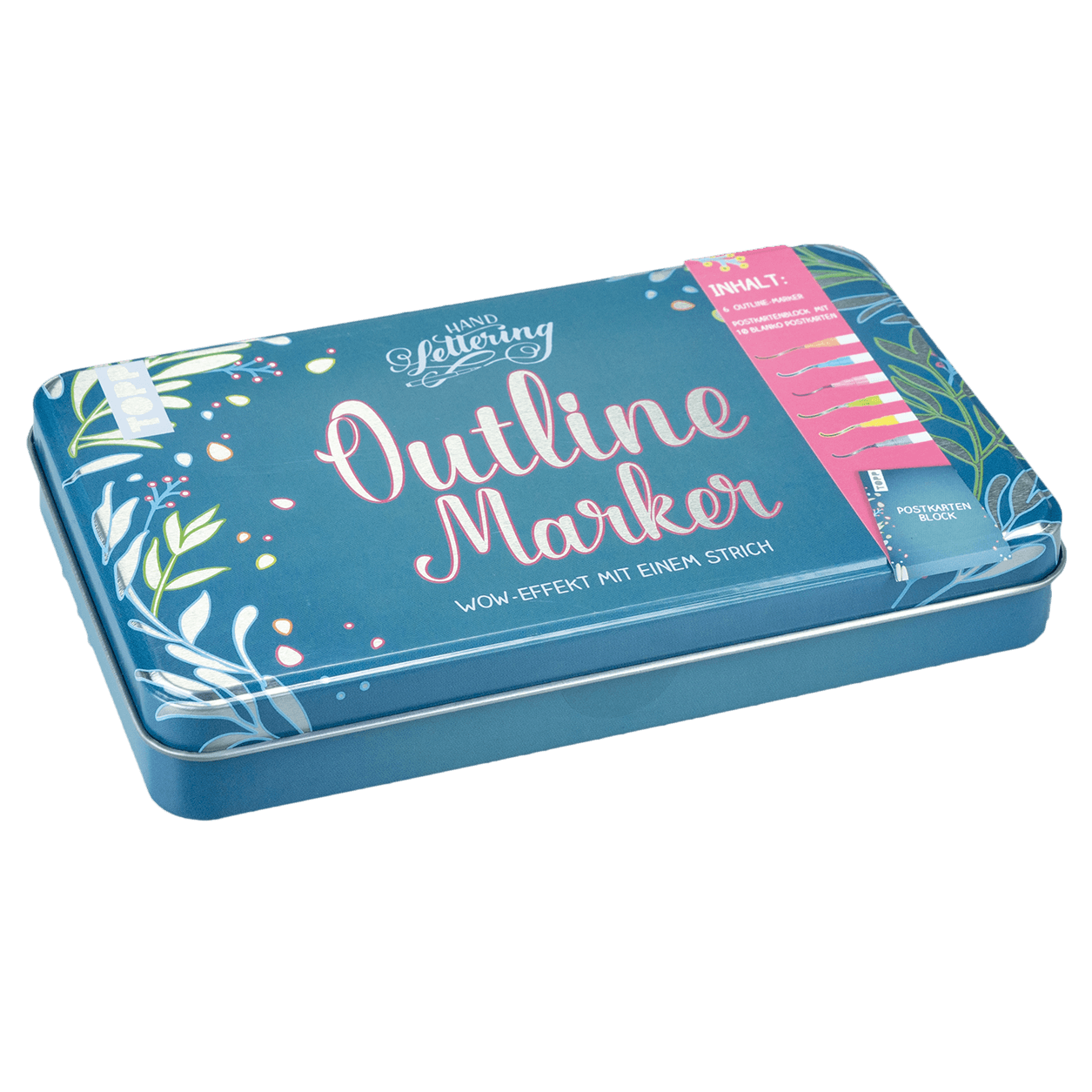 Outline Marker in hochwertigem Metall-Etui