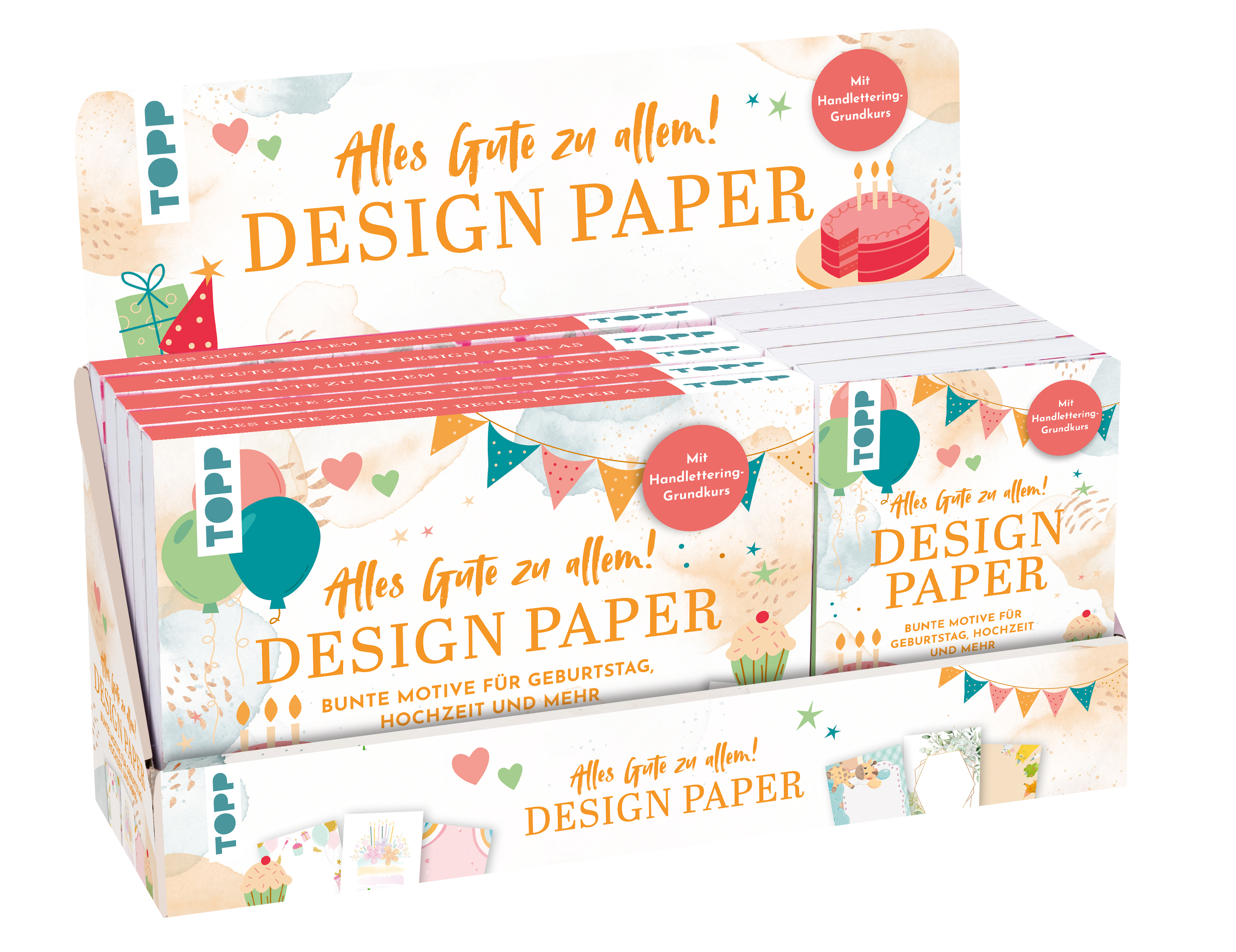 Design Paper Display Alles Gute zu allem, 2 x 5 Ex.