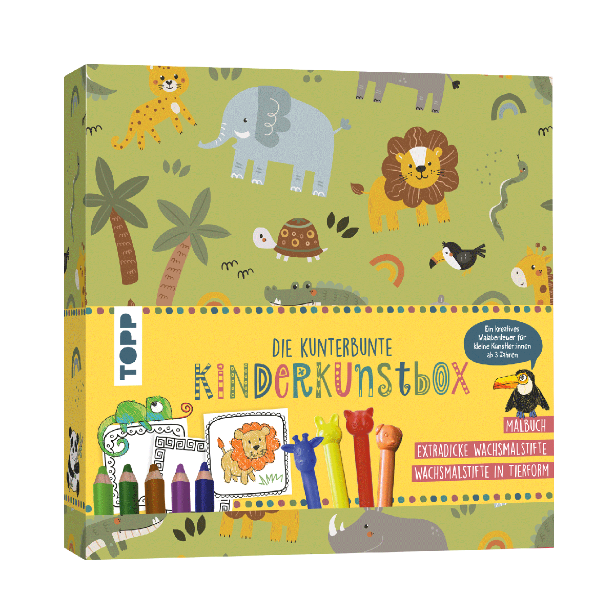 Die kunterbunte Kinderkunstbox