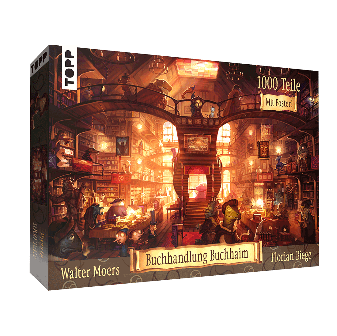 Buchhandlung Buchhaim - Das offizielle Puzzle aus der Welt von Walter Moers
