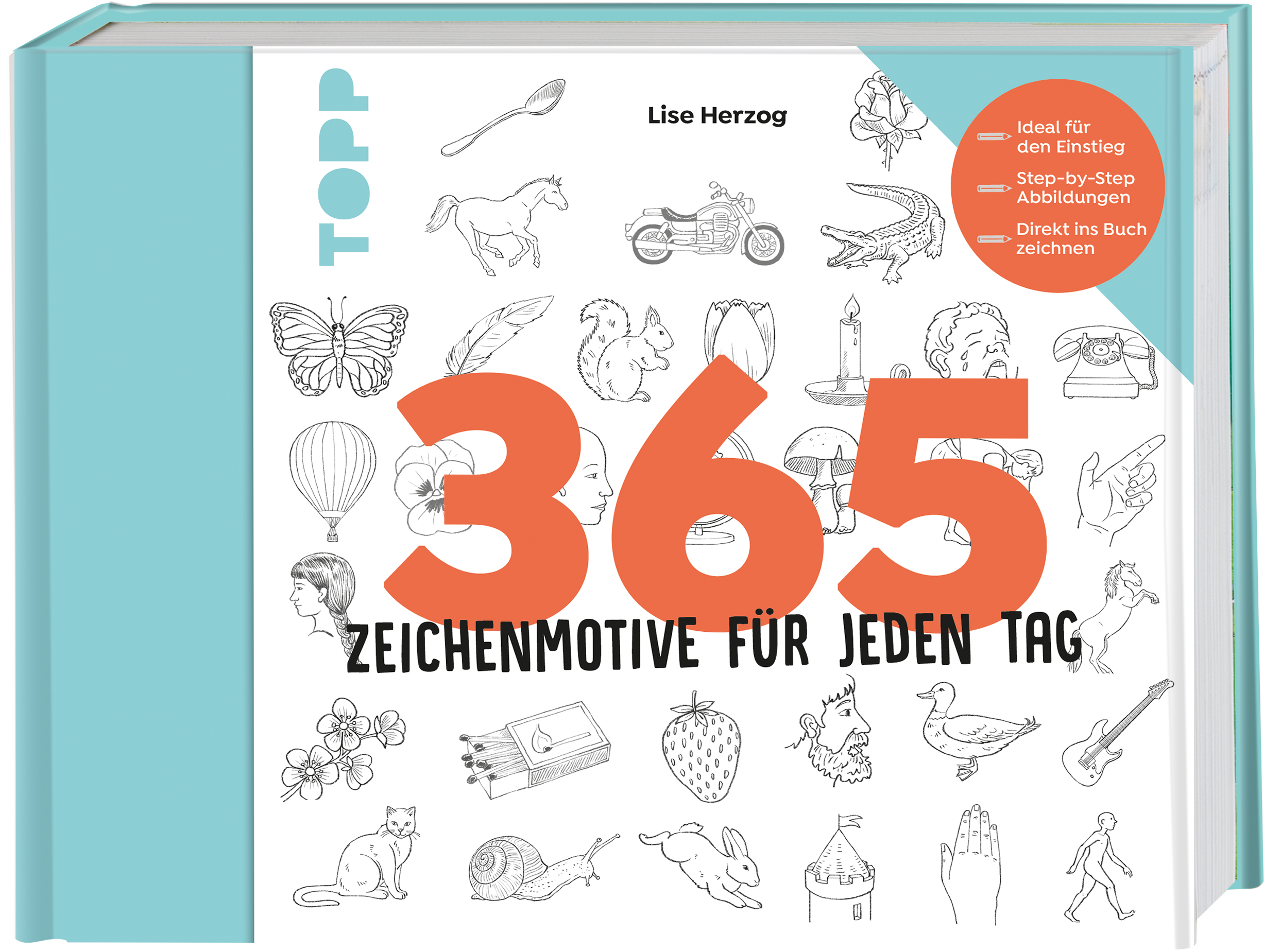 365  Zeichenmotive für jeden Tag