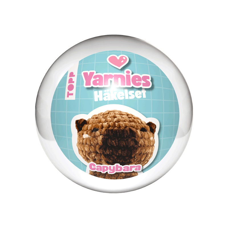 Yarnies - Collect. Create. Cuddle. Häkelset Capybara