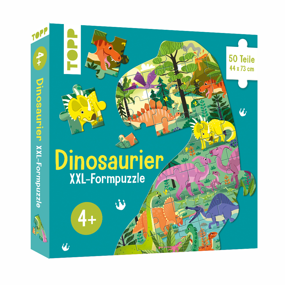 Dinosaurier XXL-Formpuzzle