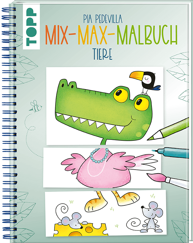 Mix-Max-Malbuch Tiere