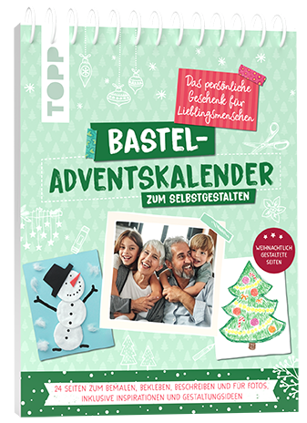 Bastel-Adventskalender zum Selbstgestalten. Das persönliche Geschenk für Lieblingsmenschen