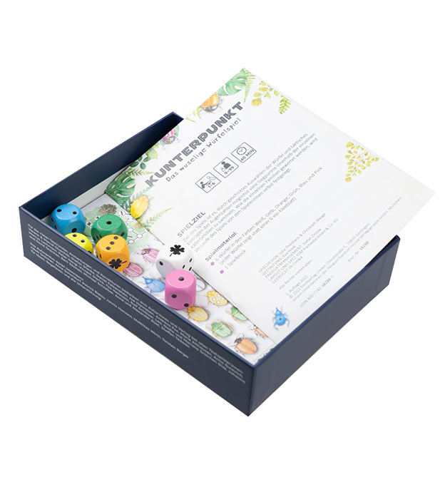 Kunterpunkt Schachtel geöffnet