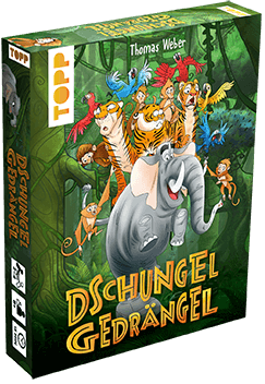 Dschungelgedrängel – Das Kartenspiel für tierischen Tumult
