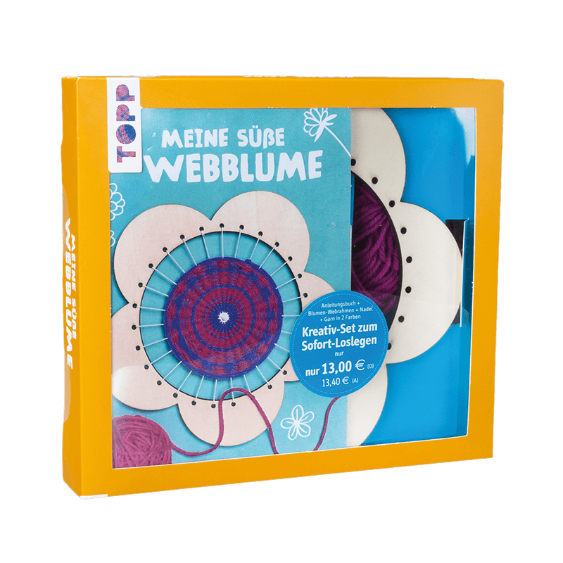 Kreativ-Set Meine süße Webblume