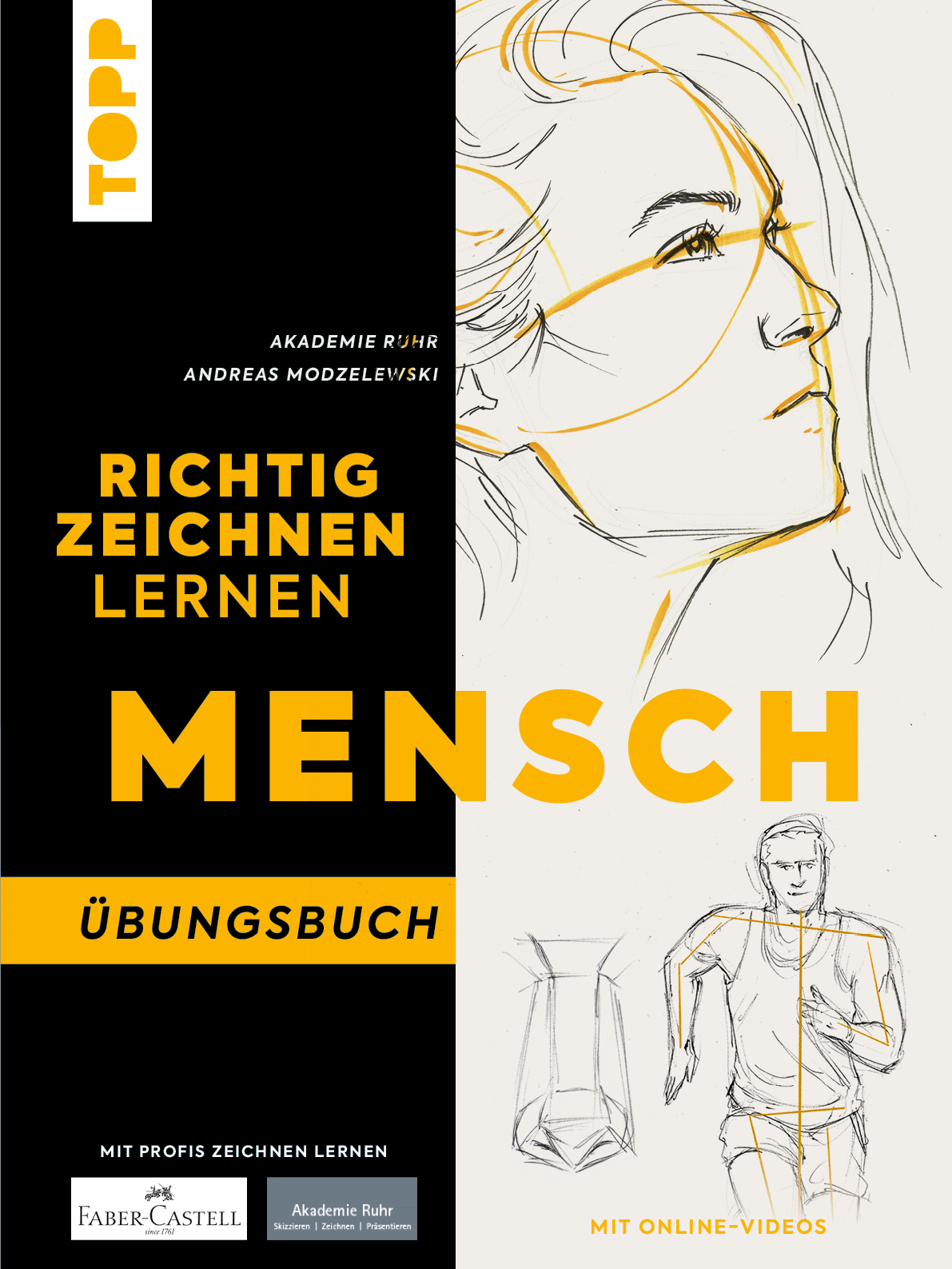 Richtig Zeichnen lernen Mensch. Übungsbuch