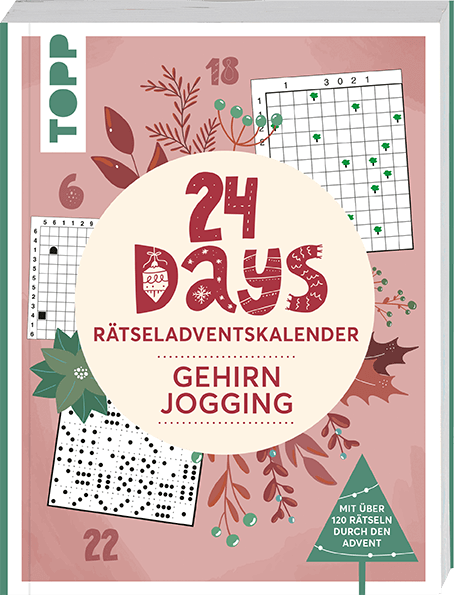 24 DAYS Rätseladventskalender – Gehirnjogging