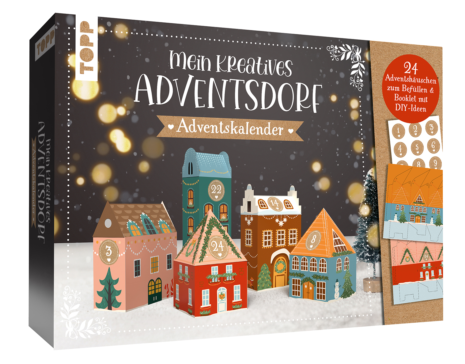 Adventskalender Mein kreatives Adventsdorf