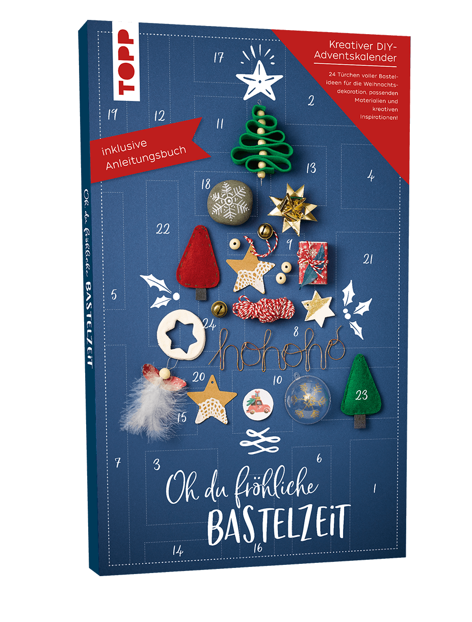 Adventskalender Oh du fröhliche Bastelzeit