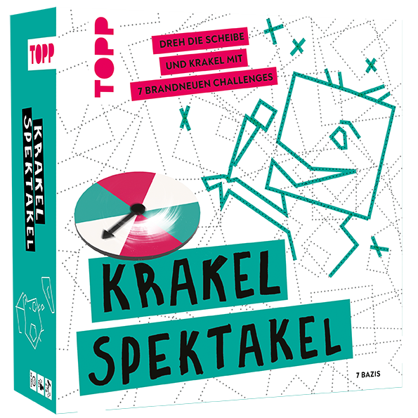 Krakel-Spektakel – Dreh die Scheibe und krakel mit 7 brandneuen Challenges