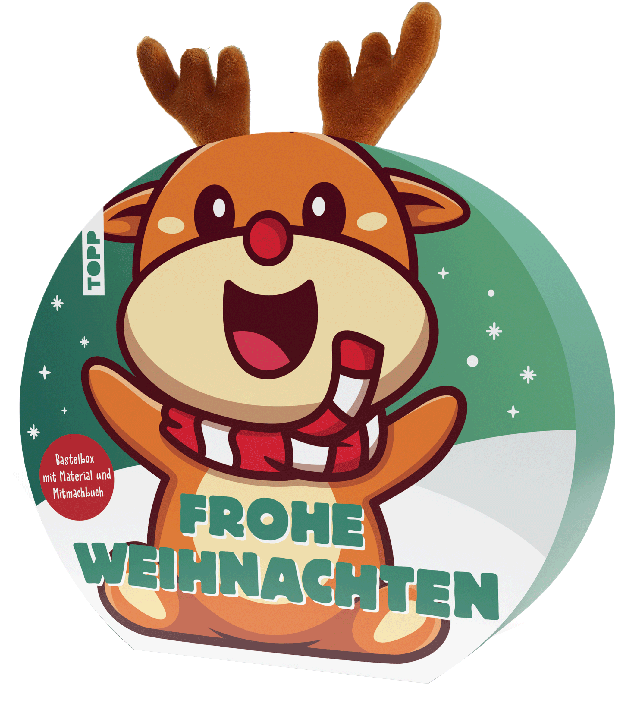 Bastelbox Weihnachten. Mit Anleitungen, Bastelmaterial und Mitmachbuch