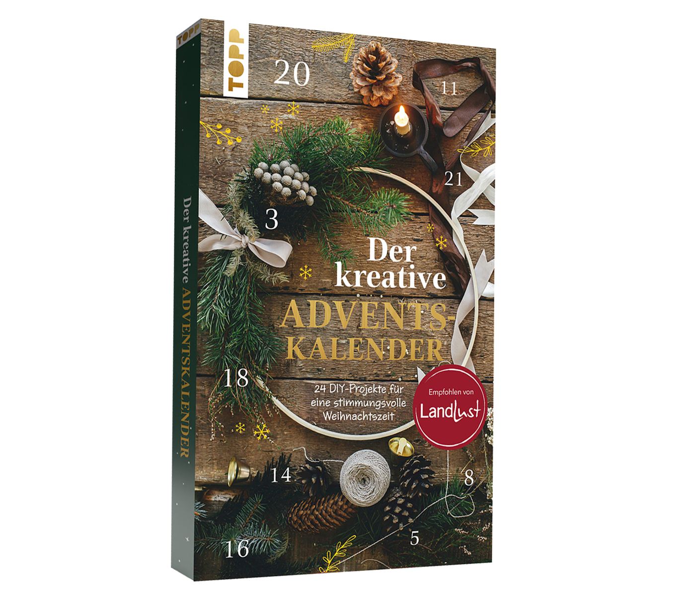 Der kreative Adventskalender - empfohlen von LandLust